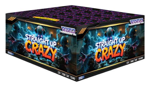 Straight Up Crazy by Vivid Pyrotechnics