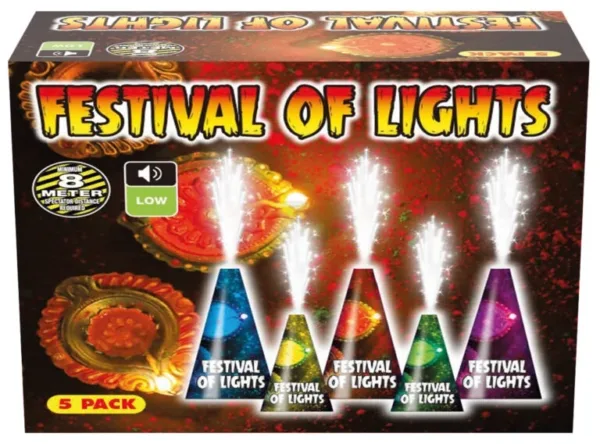 The Festival Of Lights Fountain 5 Pack